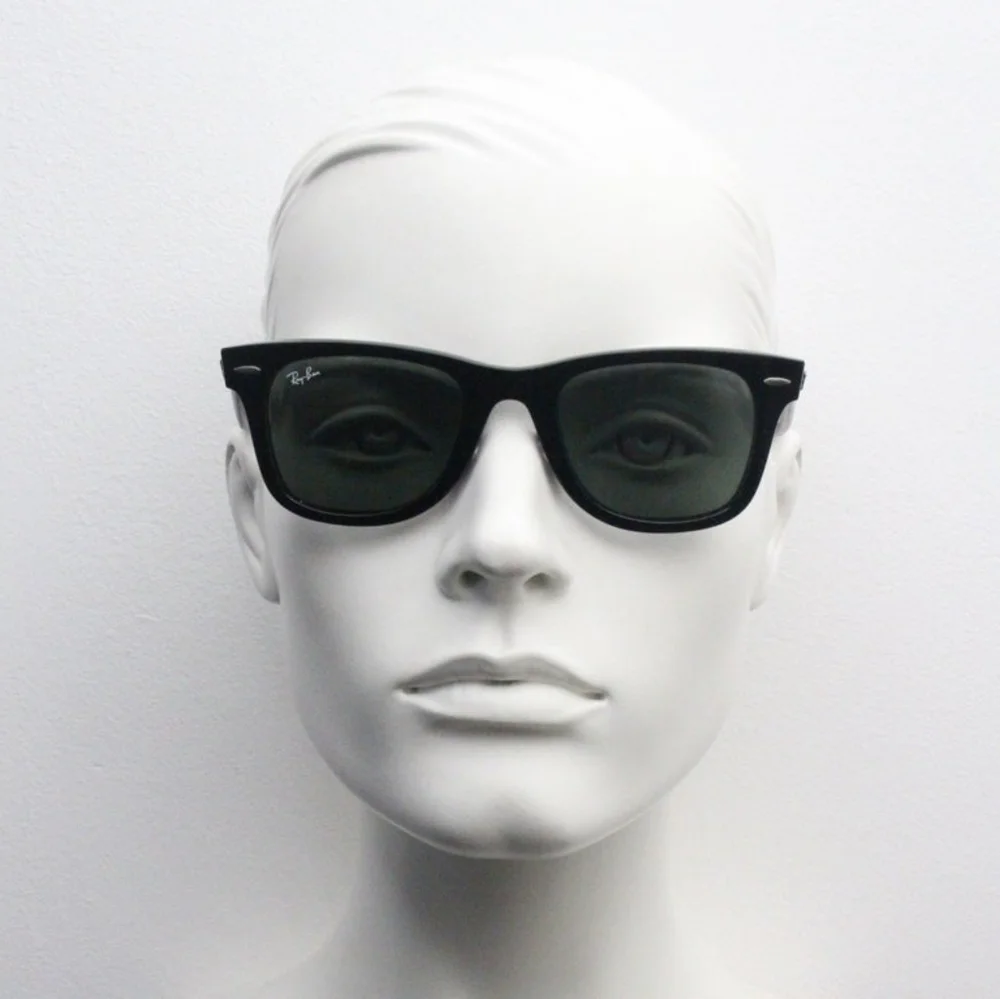 LIKE NEW Ray Ban Wayfarer Black RB2140 Men /Women Sunglasses
